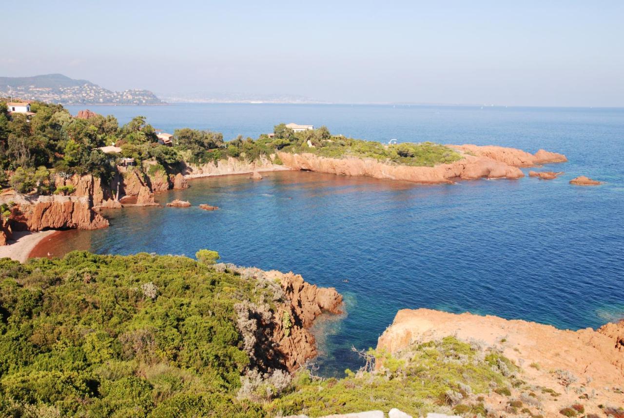 Agay Cap Esterel Le Hameau F2 Clim Plein Sud Dernier Etage Magnifique Vue Mer Saint-Raphaël Εξωτερικό φωτογραφία