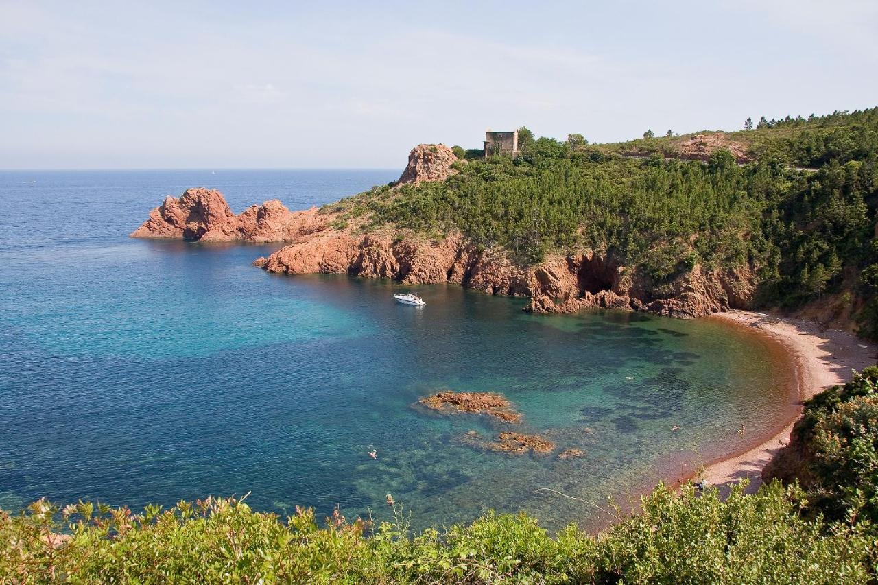Agay Cap Esterel Le Hameau F2 Clim Plein Sud Dernier Etage Magnifique Vue Mer Saint-Raphaël Εξωτερικό φωτογραφία