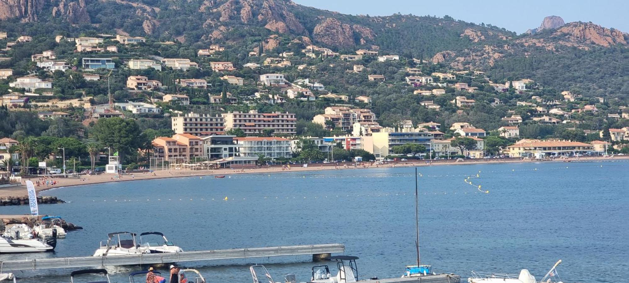 Agay Cap Esterel Le Hameau F2 Clim Plein Sud Dernier Etage Magnifique Vue Mer Saint-Raphaël Εξωτερικό φωτογραφία