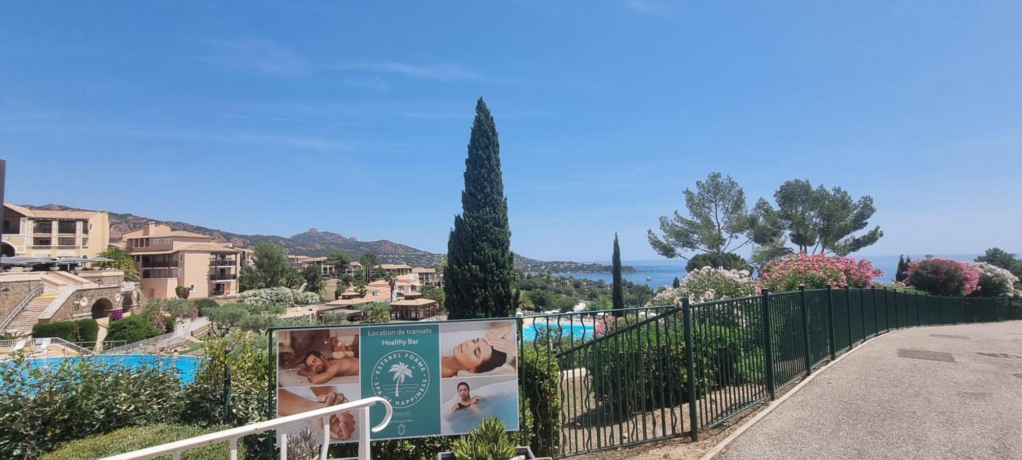 Agay Cap Esterel Le Hameau F2 Clim Plein Sud Dernier Etage Magnifique Vue Mer Saint-Raphaël Εξωτερικό φωτογραφία